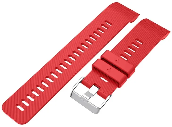 czerwony-pasek-do-garmin-forerunner-30-forerunner-35-tech-band-material-guma