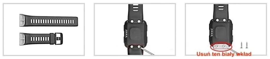 czerwony-pasek-do-garmin-forerunner-30-forerunner-35-tech-band
