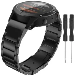 tytanowa-czarna-bransoleta-garmin-forerunner-955-tech-band