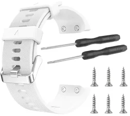 bialy-pasek-do-garmin-forerunner-30-forerunner-35-tech-band