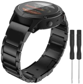tytanowa-czarna-bransoleta-garmin-forerunner-945-tech-band