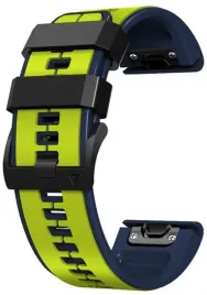 limonkowo-granatowy-pasek-garmin-fenix-8-pro-47mm-tech-band