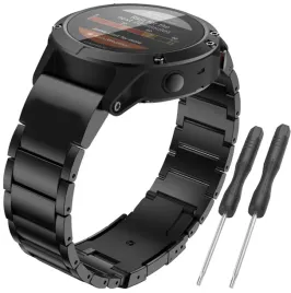 tytanowa-czarna-bransoleta-garmin-forerunner-965-tech-band