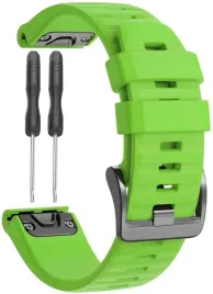 zielony-silikonowy-pasek-garmin-forerunner-955-tech-band