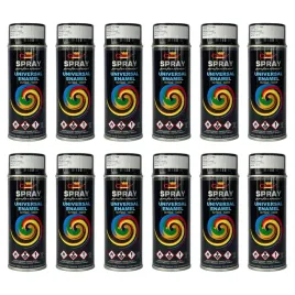 12-x-farba-emalia-spray-champion-400ml-czarny-polysk-ral-9005