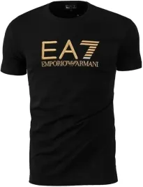 emporio-armani-t-shirt-czarny-ea7-zloty-haft-meska-koszulka-na-prezent-l