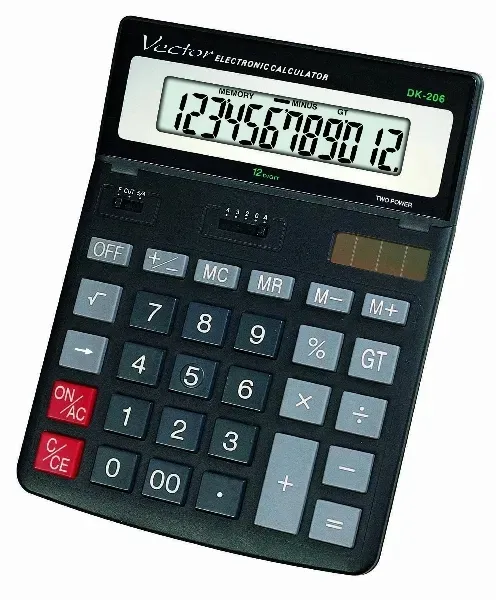 kalkulator-vector-dk-206