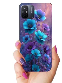 etui-case-do-xiaomi-redmi-12c-kwiaty-rozne-wzorki