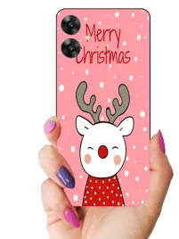 etui-case-do-realme-note-60-reniferki-swiateczne
