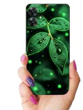 etui-case-do-realme-note-60-liscie-rosliny