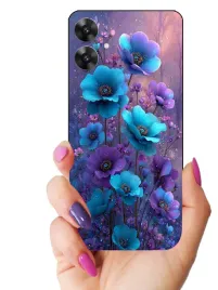 etui-case-do-realme-note-60-kwiaty-rozne-wzorki