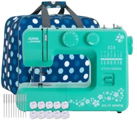 maszyna-do-szycia-janome-juno-e1015-green-torba