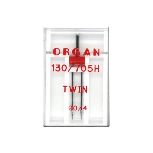 Igła podwójna do wykańczania i szycia dekoracyjnego ORGAN 90/4,0 mm
