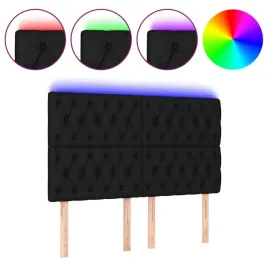 zaglowek-do-lozka-z-led-czarny-144x7x118-128-cm-tkanina