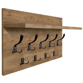 wieszak-scienny-panelowy-z-polka-loftowy-mocne-haki-65x40cm-dab-lefkas