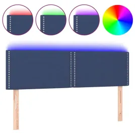 zaglowek-do-lozka-z-led-niebieski-144x5x78-88-cm-tkanina