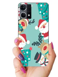 etui-case-do-oppo-reno7-reniferki-swiateczne