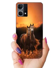 etui-case-do-oppo-reno7-konie-kucyki-pony
