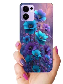 etui-case-do-oppo-reno13-f-kwiaty-rozne-wzorki