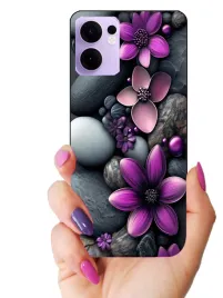etui-case-do-oppo-reno13-f-kwiaty-rozne-wzorki