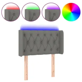 zaglowek-do-lozka-z-led-ciemnoszary-83x16x78-88-cm-tkanina