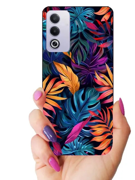 etui-case-do-oppo-a3-liscie-rosliny