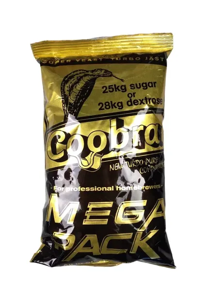 Drożdże gorzelnicze Coobra MegaPack na 100L MOCNE 360g