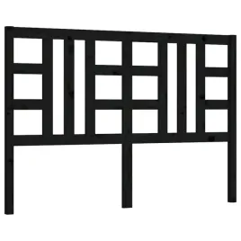 wezglowie-lozka-czarne-126x4x100-cm-lite-drewno-sosnowe