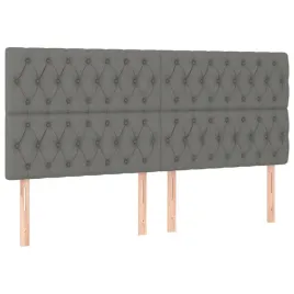 zaglowki-do-lozka-4-szt-ciemnoszare-90x7x78-88-cm-tkanina