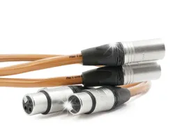 kabel-interkonekt-2-x-xlr-2x-xlr-hi-end-melodika-brown-sugar-bs2x10-1m