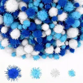 pompony-brokatowe-1000-szt-4-rozmiary-niebieskie-diy-zestaw-ozdobne