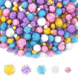 pompony-brokatowe-1000-szt-4-rozmiary-wielokolorowe-diy-zestaw-ozdobne