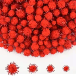 pompony-brokatowe-1000-szt-4-rozmiary-czerwone-diy-zestaw-ozdobne