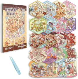 naklejki-3d-diy-domek-miniatury-50-arkuszy-z-peseta-zestaw