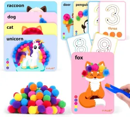 zestaw-kreatywny-dla-dzieci-pompony-diy-edukacyjny-3-6-lat-zwierzeta