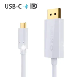 kabel-usb-c-usb-do-displayport-1-3-4k-18gbps-sonero-xucc021-010-1m-bialy