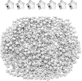 koraliki-gwiazdki-zestaw-500-szt-6mm-srebrne-do-bizuterii-diy