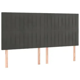 zaglowki-do-lozka-4-szt-ciemnoszary-90x5x78-88-cm-aksamit