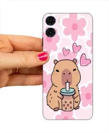 etui-case-do-motorola-moto-g06-kapibara-gryzonie-hit