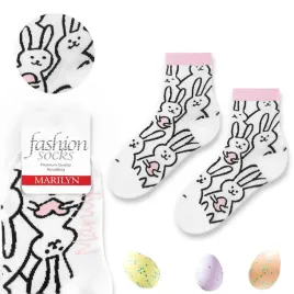skarpetki-damskie-bawelniane-w-kroliczki-wielkanoc-funny-bunny-marilyn