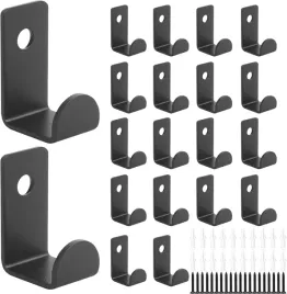 haczyki-na-ubrania-20-zestaw-szt-czarne-wieszaki-scienne-metal
