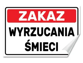 naklejka-zakaz-wyrzucania-smieci-30x20-samoprzylepna