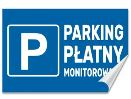 naklejka-parking-platny-monitorowany-30x20-samoprzylepna