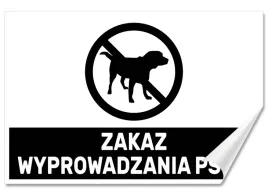 naklejka-zakaz-wyprowadzania-psow-30x20-samoprzylepna
