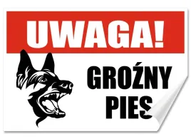 naklejka-uwaga-grozny-pies-30x20-samoprzylepna