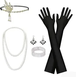 zestaw-gatsby-lata-20-akcesoria-retro-perly-rekawiczki