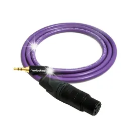 kabel-przewod-mini-jack-35mm-do-xlr-3pin-melodika-mdmjx10-purple-rain-1m