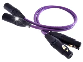 melodika-md2x30-purple-rain-kabel-xlr-audio-przewod-2-x-xlr-2xlr-3m