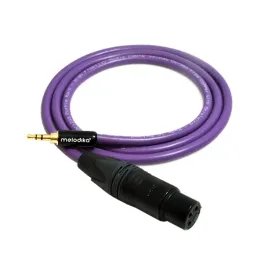 kabel-przewod-mini-jack-35mm-do-xlr-3pin-melodika-mdmjx50-purple-rain-5m