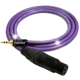 kabel-przewod-mini-jack-35mm-do-xlr-3pin-melodika-mdmjx60-purple-rain-6m